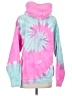 Dreamsicle Tie-dye Pink Pullover Hoodie Size S - photo 2