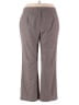 Style&Co Plaid Gray Dress Pants Size 20 - photo 1
