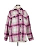 Zara Plaid Pink Coat Size M - photo 1
