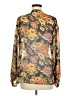 Topshop Orange Long Sleeve Blouse Size 6 - photo 2