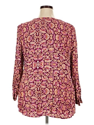 St. John's Bay 3/4 Sleeve Blouse (view 2)