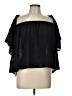 Halife Black 3/4 Sleeve Blouse Size L - photo 1