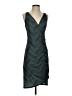 Viereck Chevron-herringbone Teal Cocktail Dress Size S - photo 1
