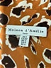 Maison d' Amelie Animal Print Brown Long Sleeve Button-Down Shirt Size S - photo 7