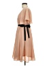 H&M 100% Polyester Solid Tan Cocktail Dress Size 8 - photo 5