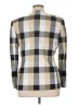 Le Suit 100% Viscose Checkered-gingham Gold Blazer Size 14 - photo 2