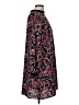 Ann Taylor LOFT 100% Polyester Print Black Casual Dress Size M - photo 4