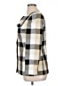 Le Suit 100% Viscose Checkered-gingham Gold Blazer Size 14 - photo 5