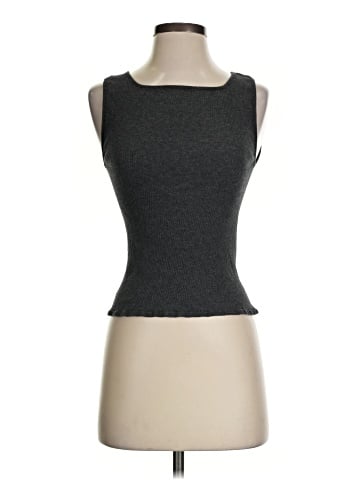 Massimo Dutti Sleeveless T-Shirt (view 1)