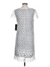 Sangria 100% Polyester Silver Casual Dress Size 10 - photo 2