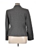 Evan Picone 100% Polyester Chevron-herringbone Gray Blazer Size 14 - photo 2