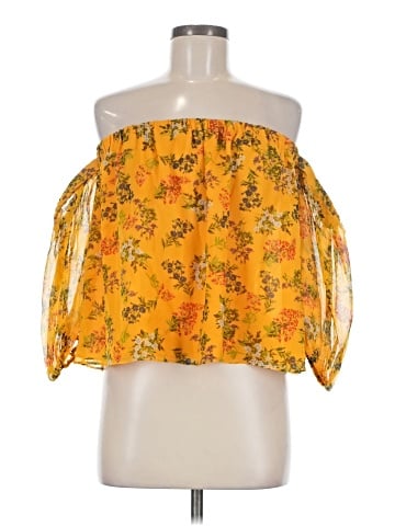 Ella Moss 3/4 Sleeve Silk Top (view 1)