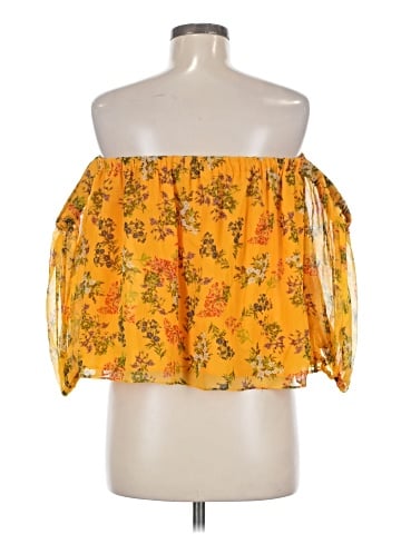 Ella Moss 3/4 Sleeve Silk Top (view 2)