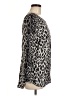 INC International Concepts Animal Print Silver Pullover Sweater Size M - photo 4