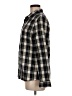 L.L.Bean 100% Cotton Plaid Black Long Sleeve Button-Down Shirt Size M - photo 5