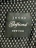 Jachs Girlfriend 100% Rayon Polka Dots Black Short Sleeve Blouse Size L - photo 7