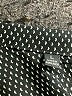 Jachs Girlfriend 100% Rayon Polka Dots Black Short Sleeve Blouse Size L - photo 9