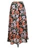 Abel the Label 100% Polyester Floral Orange Casual Skirt Size M - photo 1