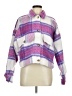 Sonoma Goods for Life 100% Polyester Plaid Purple Jacket Size M - photo 1