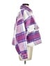 Sonoma Goods for Life 100% Polyester Plaid Purple Jacket Size M - photo 4