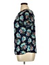 Gemstone 100% Polyester Floral Blue Short Sleeve T-Shirt Size XL - photo 5