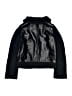 Design History 100% Polyester Metallic Black Jacket Size 5 - photo 2