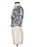 Shein Silver Short Sleeve Turtleneck Size 2 - photo 5