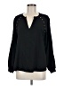 Collective Concepts Black Long Sleeve Blouse Size M - photo 1