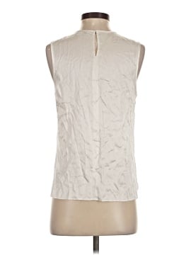 Argent Sleeveless Silk Top (view 2)