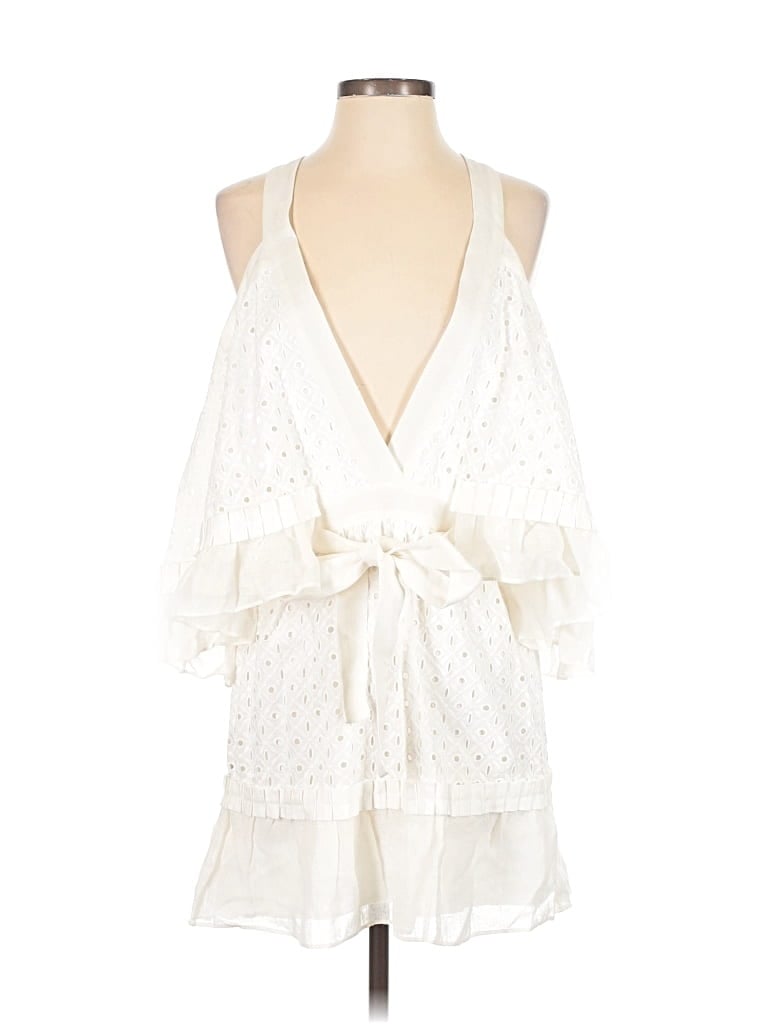 Pre-owned Stevie May Cocktail Dress In White