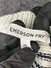 Emerson Fry 100% Organic Cotton Stripes Blue Pullover Sweater Size M - photo 7