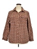 Notations Brown 3/4 Sleeve Blouse Size 2X - photo 1