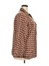 Notations Brown 3/4 Sleeve Blouse Size 2X - photo 4