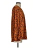 CAbi Orange Long Sleeve Blouse Size S - photo 4