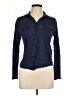 NOTSHY 100% Linen Blue Long Sleeve Button-Down Shirt Size L - photo 1