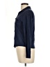 NOTSHY 100% Linen Blue Long Sleeve Button-Down Shirt Size L - photo 5