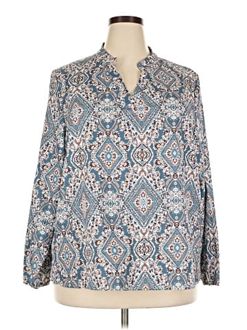 Emery Rose Long Sleeve Blouse (view 1)