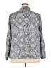 Emery Rose Paisley Blue Long Sleeve Blouse Size 3XL - photo 2