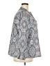 Emery Rose Paisley Blue Long Sleeve Blouse Size 3XL - photo 4