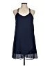 I.N. San Francisco 100% Polyester Solid Blue Cocktail Dress Size 8 - photo 1