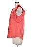 J.Crew Factory Store 100% Polyester Orange Sleeveless Blouse Size 6 - photo 5