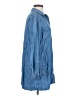 Side Stitch 100% Lyocell Blue Long Sleeve Button-Down Shirt Size XS - photo 4