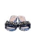 Tory Burch Paisley Blue Sandals Size 7 1/2 - photo 2
