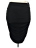 Forever 21 Plus Solid Black Casual Skirt Size 2X Plus - photo 1
