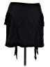 Very J 100% Polyester Solid Black Casual Skirt Size M - photo 1
