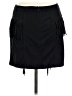 Very J 100% Polyester Solid Black Casual Skirt Size M - photo 2