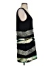 Coco Bianco Graphic Black Casual Dress Size S - photo 4