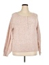 LC Lauren Conrad 100% Polyester Pink Pullover Sweater Size XXL - photo 1