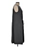 Eileen Fisher Solid Gray Casual Dress Size L - photo 4