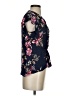 Joie 100% Other Floral Black Short Sleeve Blouse Size XS - photo 4